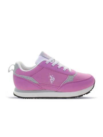 U.S. Polo Assn. Sneakersy w kolorze różowym