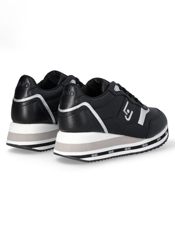 Liu Jo Sneakers zwart/zilverkleurig