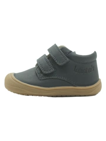 lamino Leren sneakers donkerblauw