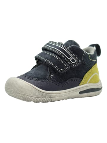 lamino Leren sneakers donkerblauw
