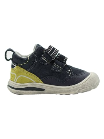 lamino Leder-Sneakers in Dunkelblau