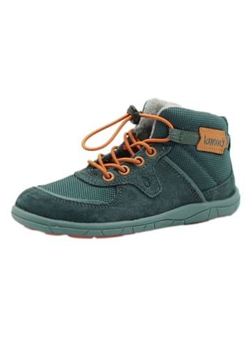 lamino Leren barefootschoenen turquoise