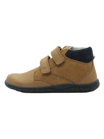 lamino Leder-Barfußschuhe in Hellbraun