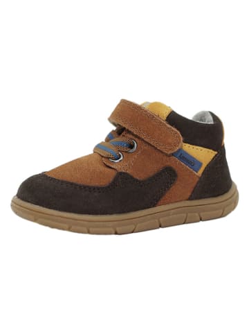 lamino Leren barefootschoenen lichtbruin/bruin