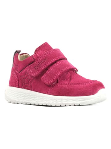 Richter Shoes Leder-Sneakers "Tommy" in Pink