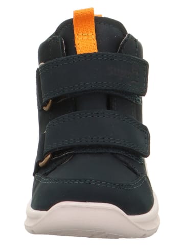 superfit Leder-Winterboots "Breeze" in Dunkelblau
