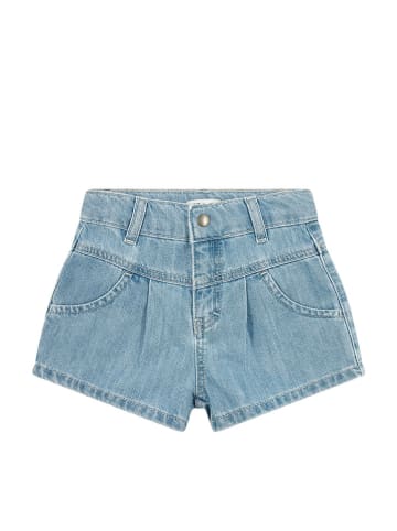 Steiff Jeans-Shorts in Hellblau