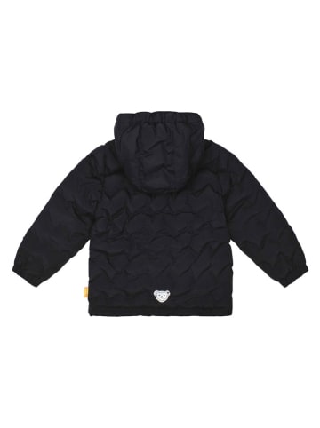 Steiff Kurtka pikowana w kolorze czarnym