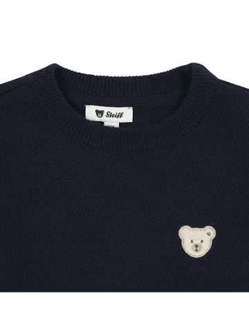 Steiff Sweter w kolorze granatowym