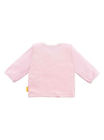 Steiff 3tlg. Outfit in Rosa/ Weiß