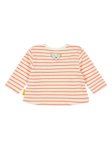 Steiff Longsleeve in Orange/ Creme