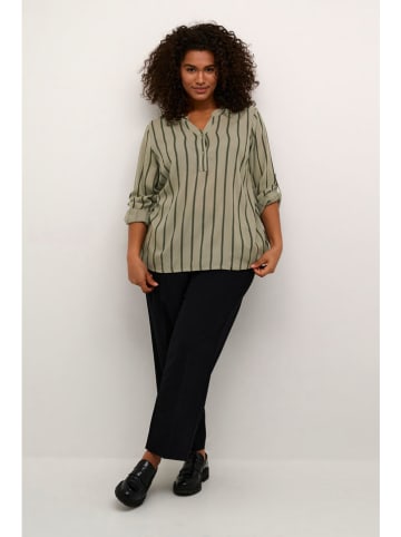 KAFFE curve Bluzka "Sida" w kolorze khaki