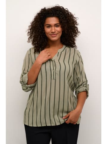 KAFFE curve Bluzka "Sida" w kolorze khaki