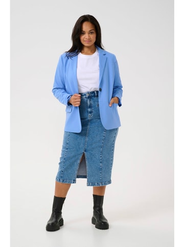 KAFFE curve Blazer in Hellblau