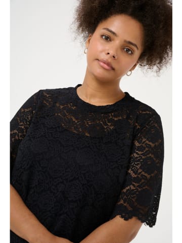 KAFFE curve Blouse "Jaida" zwart