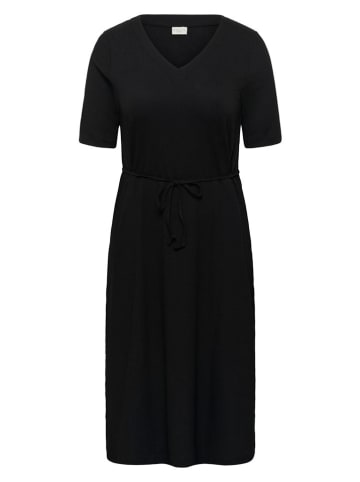 KAFFE curve Kleid "Civena" in Schwarz