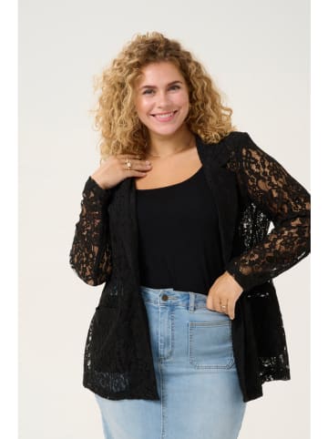 KAFFE curve Blazer "Lorani" zwart