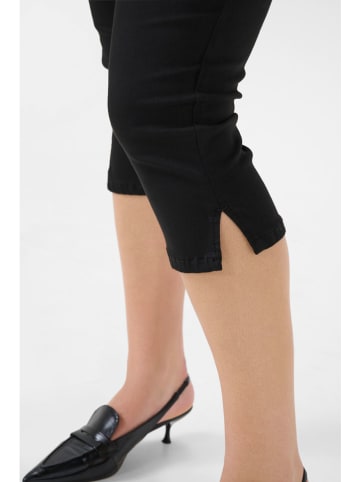 KAFFE curve Caprihose "Dina" in Anthrazit