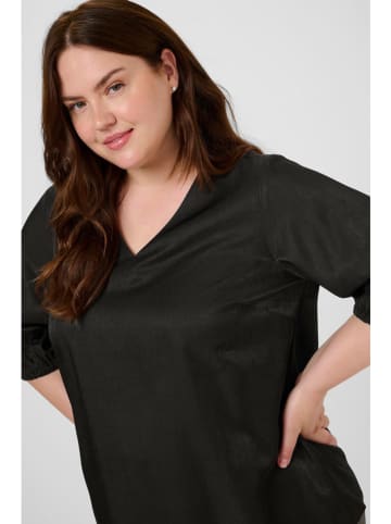 KAFFE curve Blouse "Ada" zwart