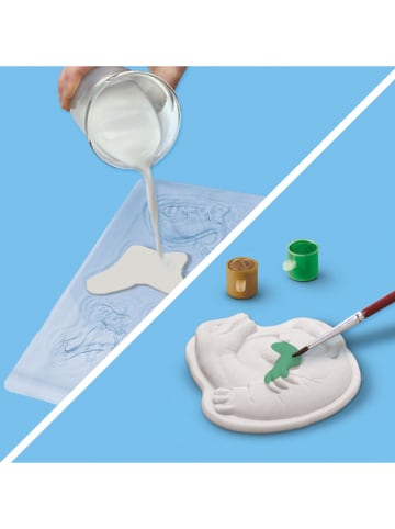 SES Knutselset "Gipsgieten en krasplaatjes dinosaurussen" - vanaf 5 jaar