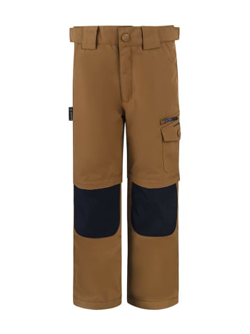 Kamik Spodnie funkcyjne Zipp-off "Slayer" w kolorze jasnobrązowym