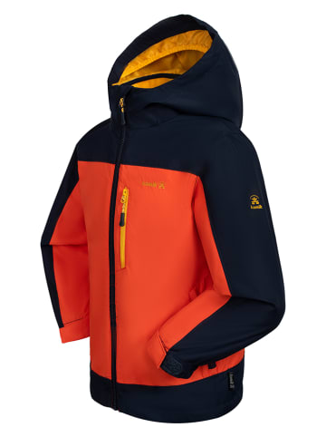 Kamik Kurtka przeciwdeszczowa 3w1 w kolorze pomarańczowo-granatowo-żółtym