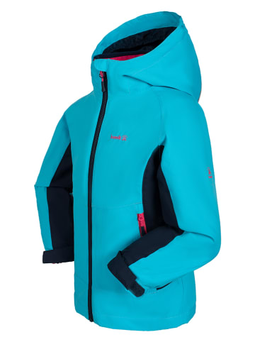Kamik 3-in-1 regenjas "Aubrey" turquoise/roze