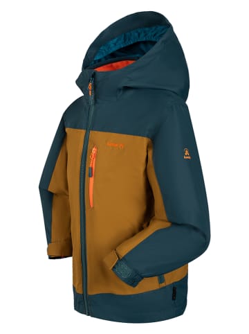 Kamik Kurtka przeciwdeszczowa "Malik" w kolorze jasnobrązowo-morskim