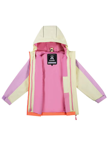 Kamik Regenjacke "Tara" in Gelb/ Orange/ Lila