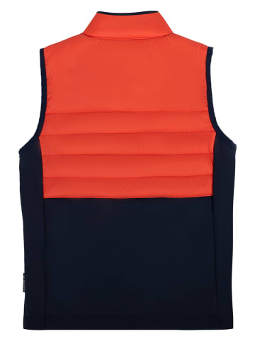 Kamik Softshellbodywarmer "Hollis" oranje/donkerblauw
