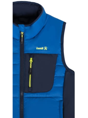 Kamik Softshellweste "Hollis" in Blau/ Dunkelblau
