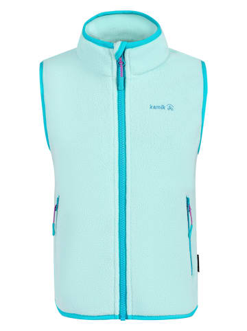 Kamik Kamizelka polarowa "Dawn" w kolorze turkusowym