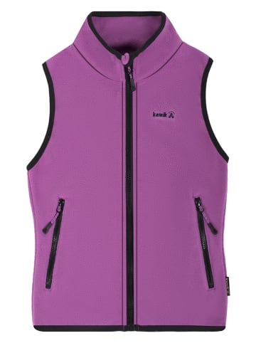 Kamik Kamizelka polarowa "Dawn" w kolorze jasnofioletowym