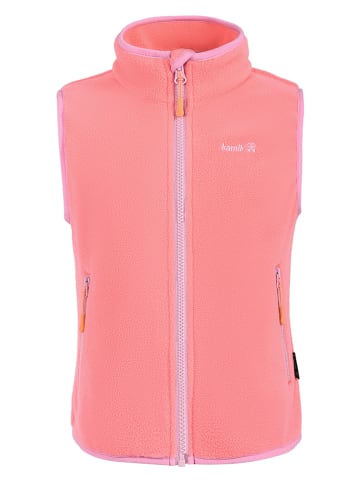 Kamik Kamizelka polarowa "Dawn" w kolorze brzoskwiniowym