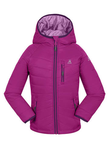Kamik Całoroczna kurtka pikowana "Acacia" w kolorze różowym