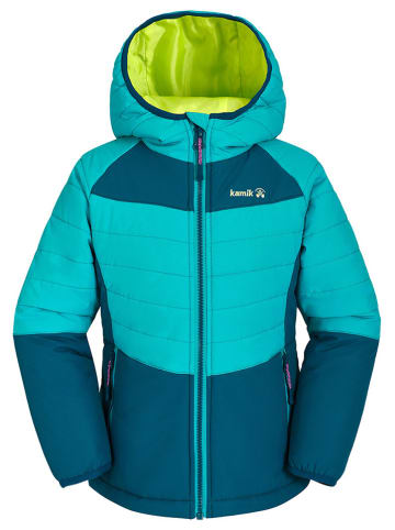Kamik Dünne Ganzjahres-Steppjacke "Celeste" in Türkis/ Petrol