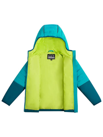 Kamik Dunne all-season doorgestikte jas "Celeste" turquoise/petrol