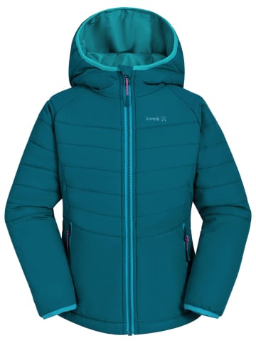 Kamik Dunne all-season doorgestikte jas "Celeste" petrol/turquoise