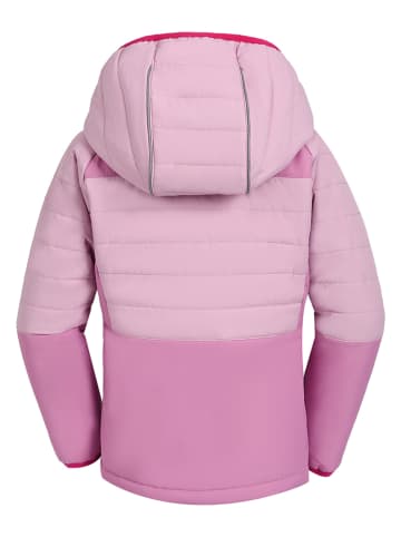 Kamik Całoroczna kurtka pikowana "Celeste" w kolorze różowym