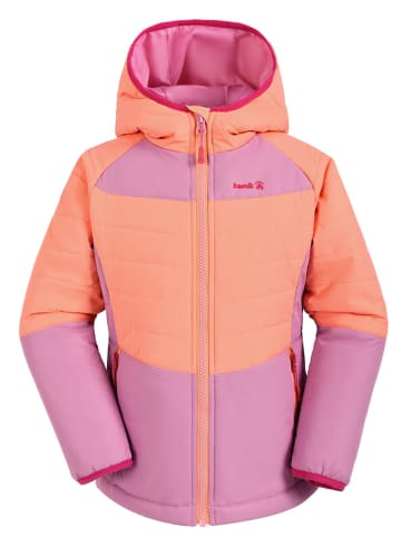 Kamik Dunne all-season doorgestikte jas "Celeste" oranje/lichtroze