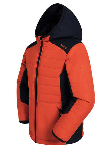 Kamik Całoroczna kurtka pikowana "Neel" w kolorze pomarańczowym