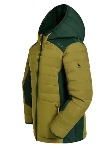 Kamik Całoroczna kurtka pikowana "Neel" w kolorze oliwkowym