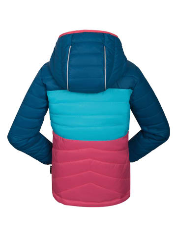 Kamik Dunne doorgestikte 4-seizoensjas "Harley" donkerblauw/blauw/rood