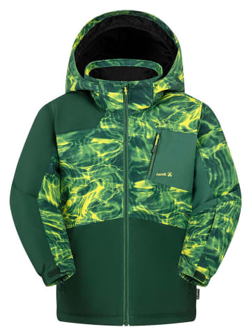 Kamik Kurtka zimowa "Cosmos" w kolorze zielonym