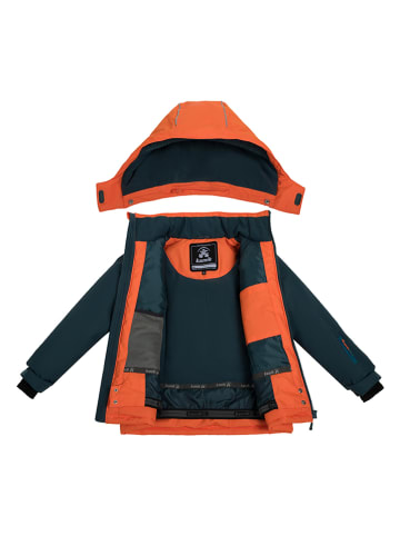 Kamik Ski-/snowboardjas "Max" oranje/donkerblauw