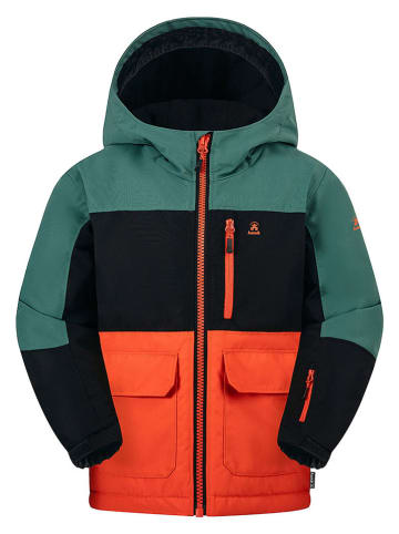 Kamik Winterjas ''Koda'' groen/oranje