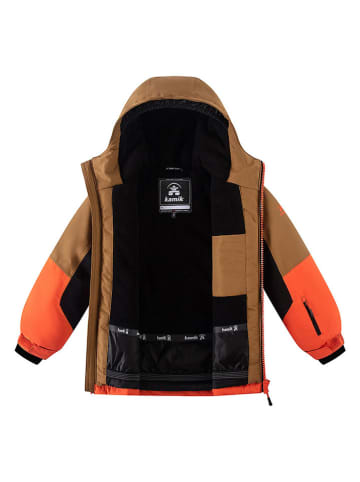 Kamik Winterjacke "Duke" in Orange/ Hellbraun