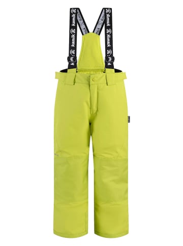 Kamik Spodnie narciarskie "Harper" w kolorze zielonym