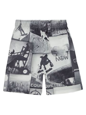 molo Shorts in Anthrazit/ Grau