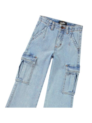 molo Cargospijkerbroek - regular fit - lichtblauw